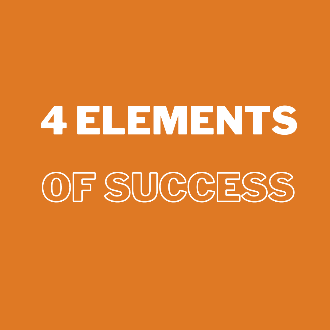 4 elements of success